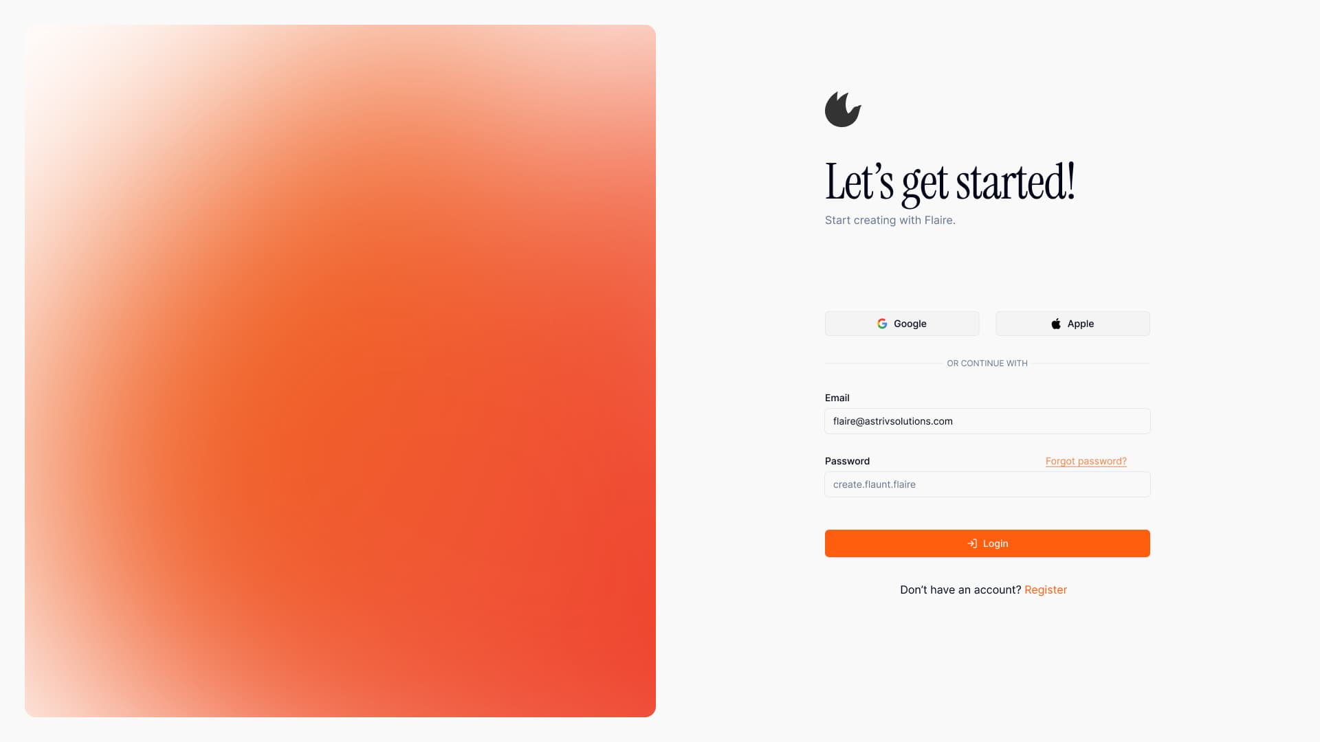 Flaire — Pay creators on desktop